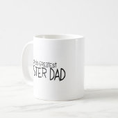 Weltbester PflegeVater Kaffeetasse (Vorderseite Links)