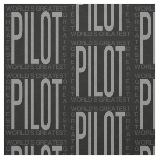 Weltbester Pilot Stoff (Muster)