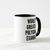 Weltbester Polygraphenprüfer Tasse (VorderseiteRechts)