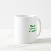 Weltbester Professor Kaffeetasse (VorderseiteRechts)