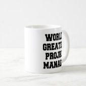Weltbester Projektmanager Kaffeetasse (VorderseiteRechts)