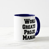 Weltbester Projektmanager Tasse (VorderseiteRechts)