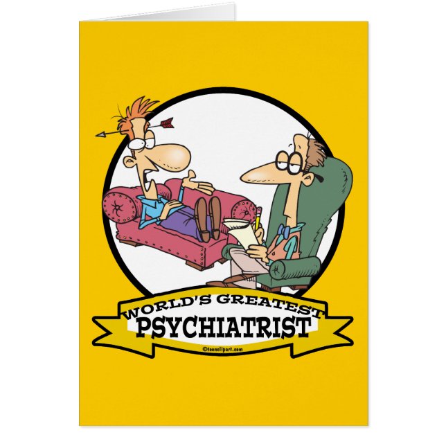 WELTBESTER PSYCHIATRIST-CARTOON (Vorne)