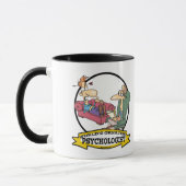 WELTBESTER PSYCHOLOGIST MÄNNER CARTOON TASSE (Links)