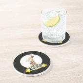 WELTBESTER QUITTER RAUCHER CARTOON SANDSTEIN UNTERSETZER (Seite)