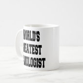 Weltbester Radiologe Kaffeetasse (Vorderseite Links)