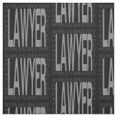 Weltbester Rechtsanwalt Stoff (Muster)