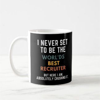 Weltbester Recruiter Inspirierend Kaffeetasse