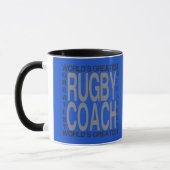 Weltbester Rugby-Trainer Tasse (Links)