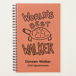 Weltbester Schildkröten-Spaziergang-Planer Planer