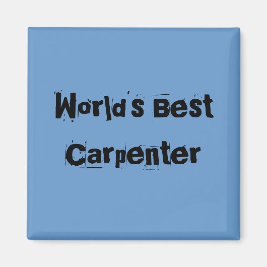 Weltbester Schreiner Magnet (Vorne)
