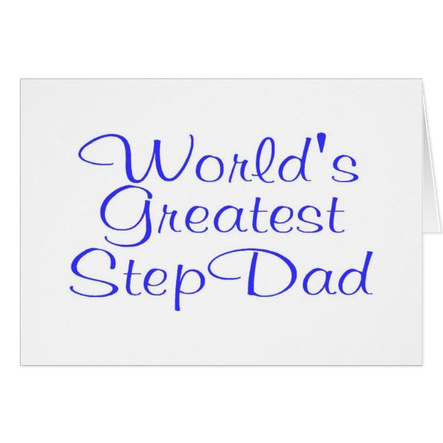 Weltbester Schritt-Vater (Vorderseite (Horizontal))
