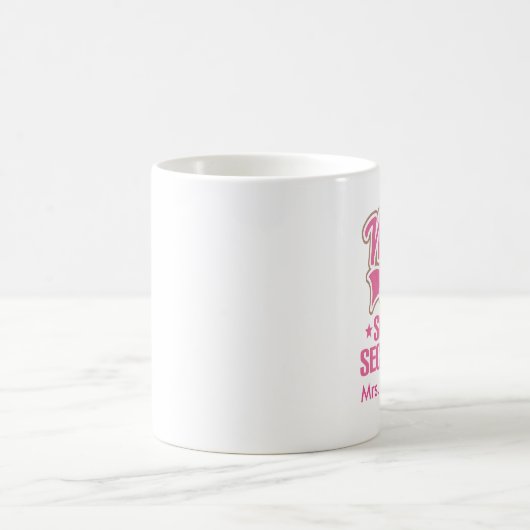 Weltbester Schulsekretär Personalized Mug Kaffeetasse (Mittel)
