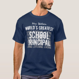 Weltbester SCHULVORSTEHER A009K T-Shirt