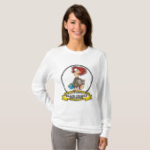 WELTBESTER SCHWARzer FREITAG-CARTOON T-Shirt (Vorne ganz)