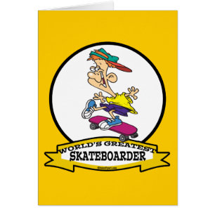 WELTBESTER SKATEBOARDER CARTOON