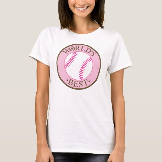 Weltbester Softball-Spieler T-Shirt (Vorderseite)