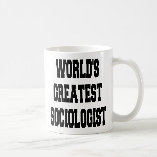 Weltbester Soziologe Kaffeetasse (Rechts)