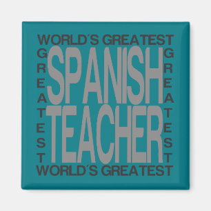 Weltbester spanischer Lehrer Magnet