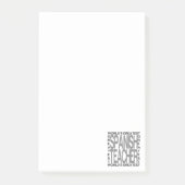 Weltbester spanischer Lehrer Post-it Klebezettel (Vorderseite)