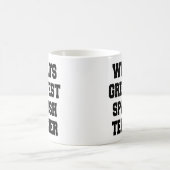 Weltbester Spanischlehrer Kaffeetasse (Mittel)