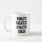 Weltbester Sporttrainer Kaffeetasse (Links)