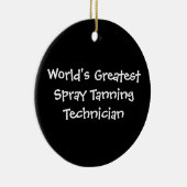 Weltbester Spray-bräunender Techniker Keramikornament (Rechts)