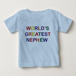 Weltbester T - Shirt des Säuglings Nephew