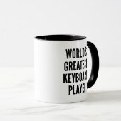 Weltbester Tastaturplayer Tasse (VorderseiteRechts)