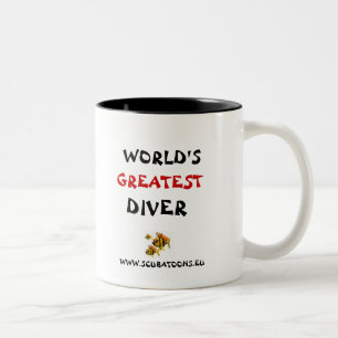 WELTBESTER TAUCHER ZWEIFARBIGE TASSE