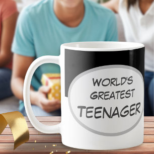 Weltbester Teenager Spaß Alles Gute zum Geburtstag Kaffeetasse