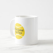 Weltbester Tennis-Spieler Kaffeetasse (Vorderseite Links)