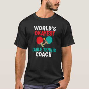 Weltbester Tischtennistrainer T-Shirt