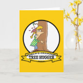 WELTBESTER TREIBHÖHER-CARTOON KARTE (Gelbe Blume)