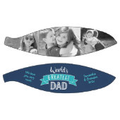 Weltbester türkisfarbener Vater der Marine Basketball (Panele)