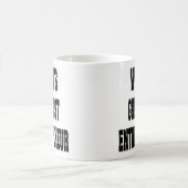 Weltbester Unternehmer Kaffeetasse (Mittel)