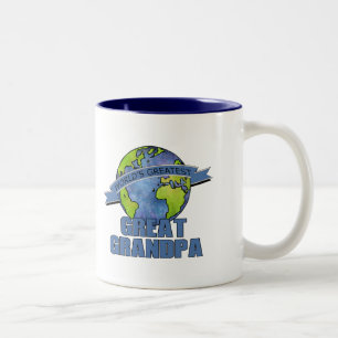 Weltbester Urgroßvater Zweifarbige Tasse