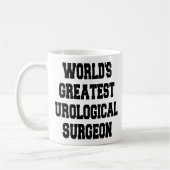 Weltbester Urologischer Chirurg Kaffeetasse (Links)