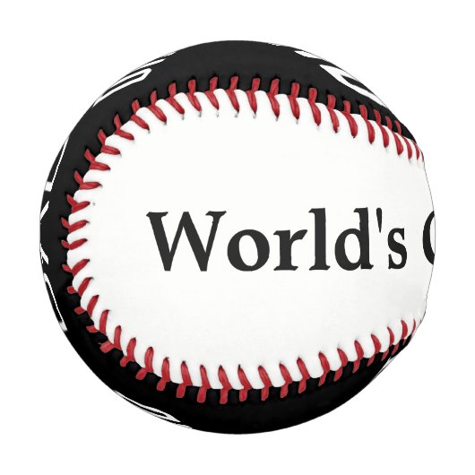 Weltbester Vater Baseball (Vorderseite Links)
