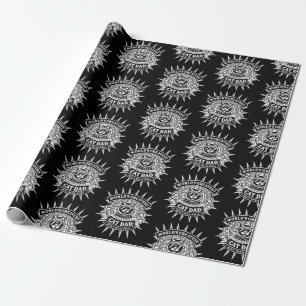 Weltbester Vater für Schwermetalle Geschenkpapier