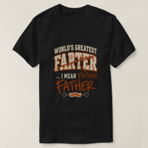 Weltbester Vater Furzer - Lustiger Vater T-Shirt