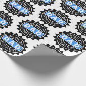 Weltbester Vater Geschenkpapier (Ecke)