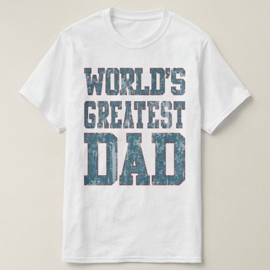 Weltbester Vater gestört T-Shirt (Design vorne)