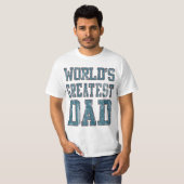 Weltbester Vater gestört T-Shirt (Vorne ganz)