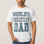 Weltbester Vater gestört T-Shirt (Vorderseite)