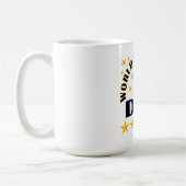 Weltbester Vater, Goldene Sterne, Kaffeetasse (Links)