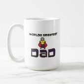Weltbester Vater Kaffeetasse (Links)