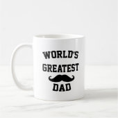 Weltbester Vater Kaffeetasse (Links)