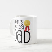 WELTBESTER VATER KAFFEETASSE (Vorderseite Links)