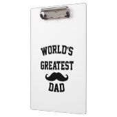 Weltbester Vater Klemmbrett (Links)